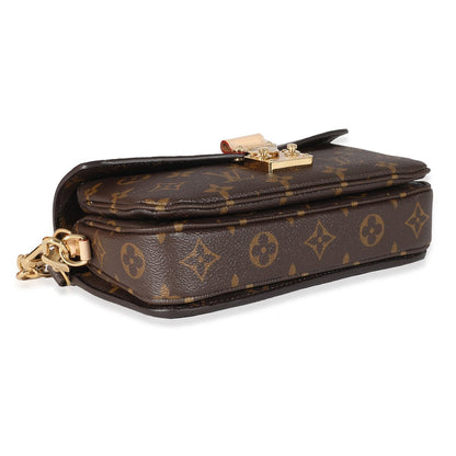 Louis Vuitton Monogram Canvas Pochette Métis East West