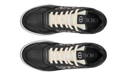 Dior B27 Low‑Top Sneakers — Black