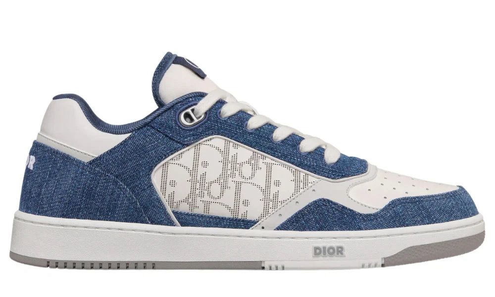 Dior B27 Low Sneakers — Dior Oblique Blue Denim