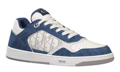 Dior B27 Low Sneakers — Dior Oblique Blue Denim
