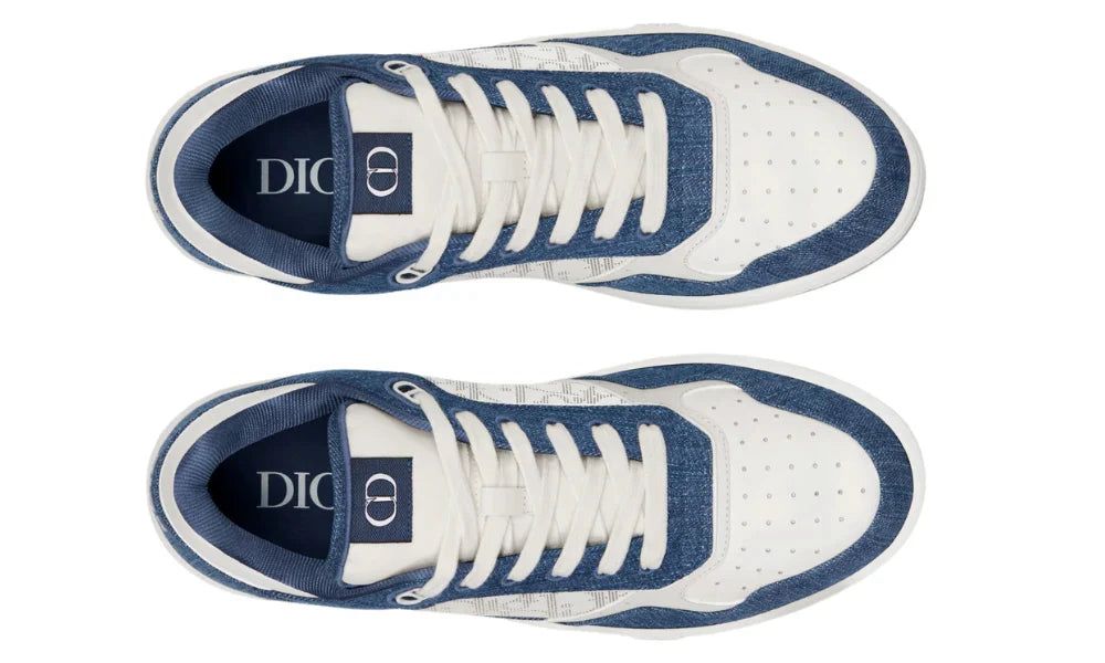 Dior B27 Low Sneakers — Dior Oblique Blue Denim