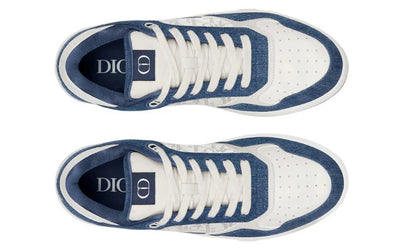 Dior B27 Low Sneakers — Dior Oblique Blue Denim