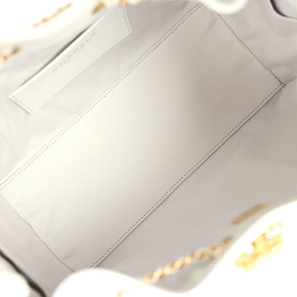 Chanel Small 25 Hobo Bag — Light Grey Caviar Leather with Antique Gold Hardware