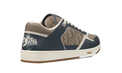 Dior B27 Low Sneakers — Dior Oblique Brown &amp; Deep Grey