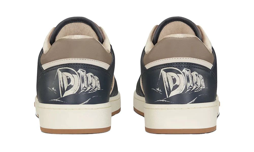 Dior B27 Low Sneakers — Dior Oblique Brown &amp; Deep Grey