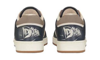 Dior B27 Low Sneakers — Dior Oblique Brown &amp; Deep Grey