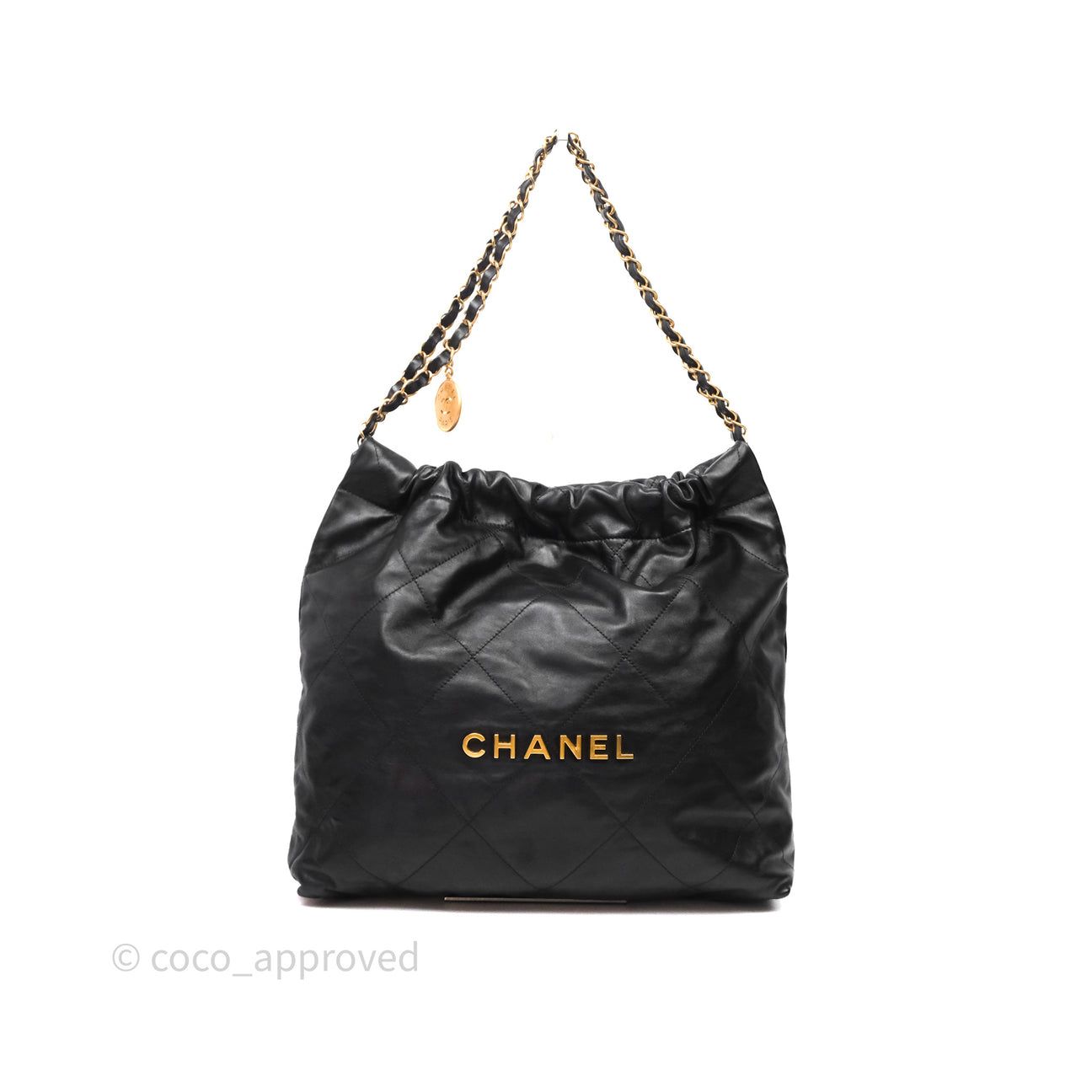 Chanel 22 Tote Bag — Black