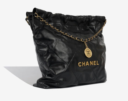 Chanel 22 Tote Bag — Black