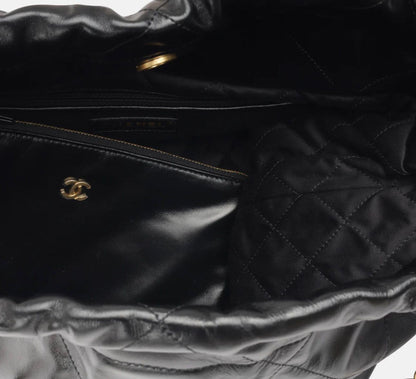 Chanel 22 Tote Bag — Black