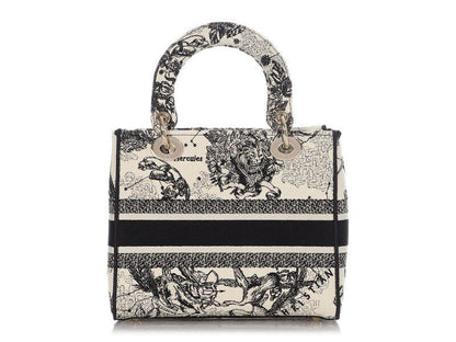 D-Lite Small Bag — Black &amp; White Canvas
