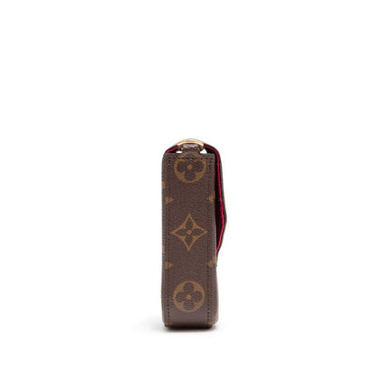 Louis Vuitton Felicie Pochette — Ebène Monogram Canvas with Gold Hardware
