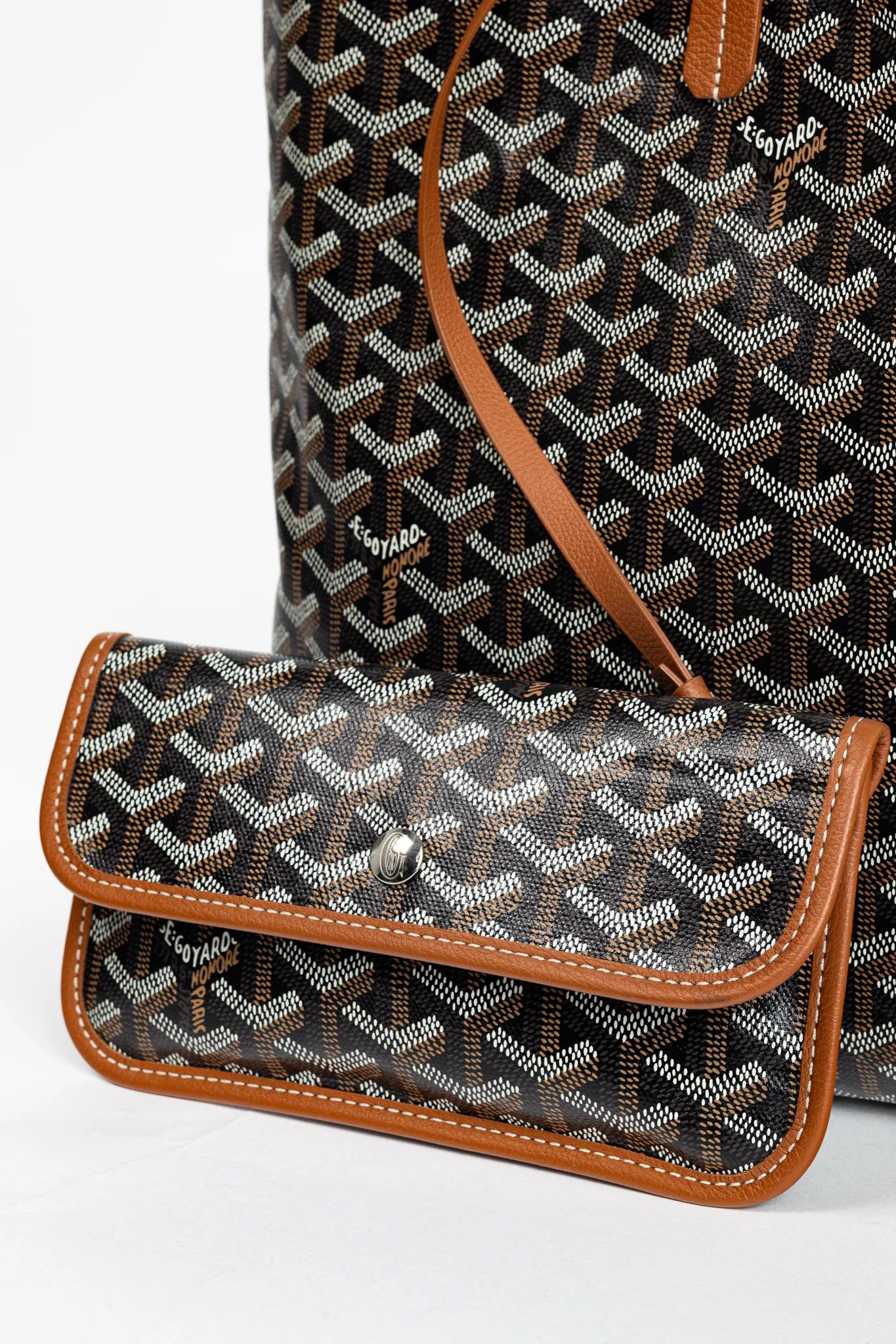 Goyard Saint Louis PM Tote — Black