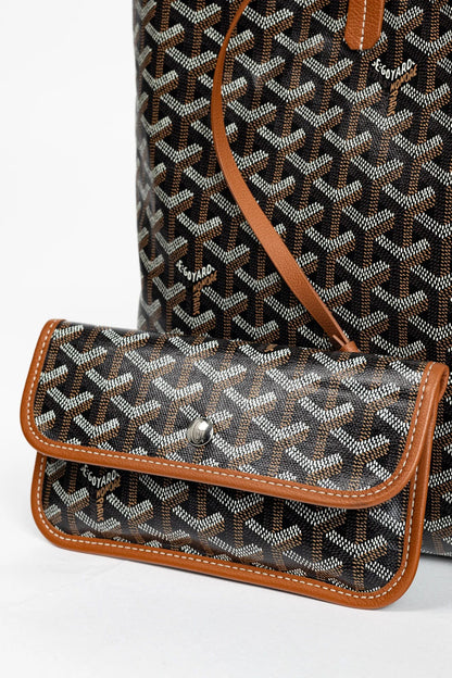 Goyard Saint Louis PM Tote — Black