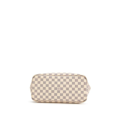 Louis Vuitton Neverfull Tote — White Variant with Gold‑Tone Hardware