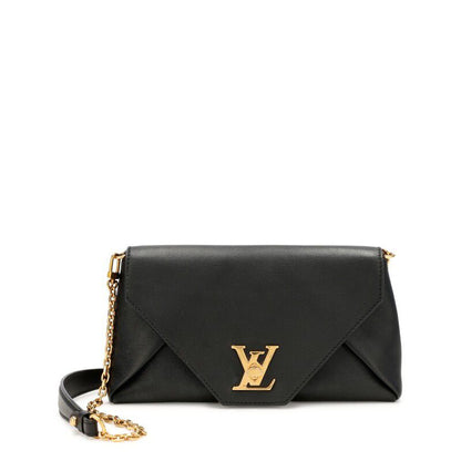 Louis Vuitton Love Note Bag — Black Calfskin with Gold Hardware