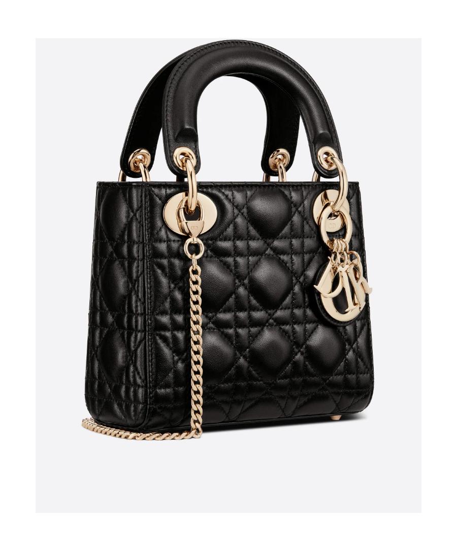 Mini Lady Dior Bag — Black