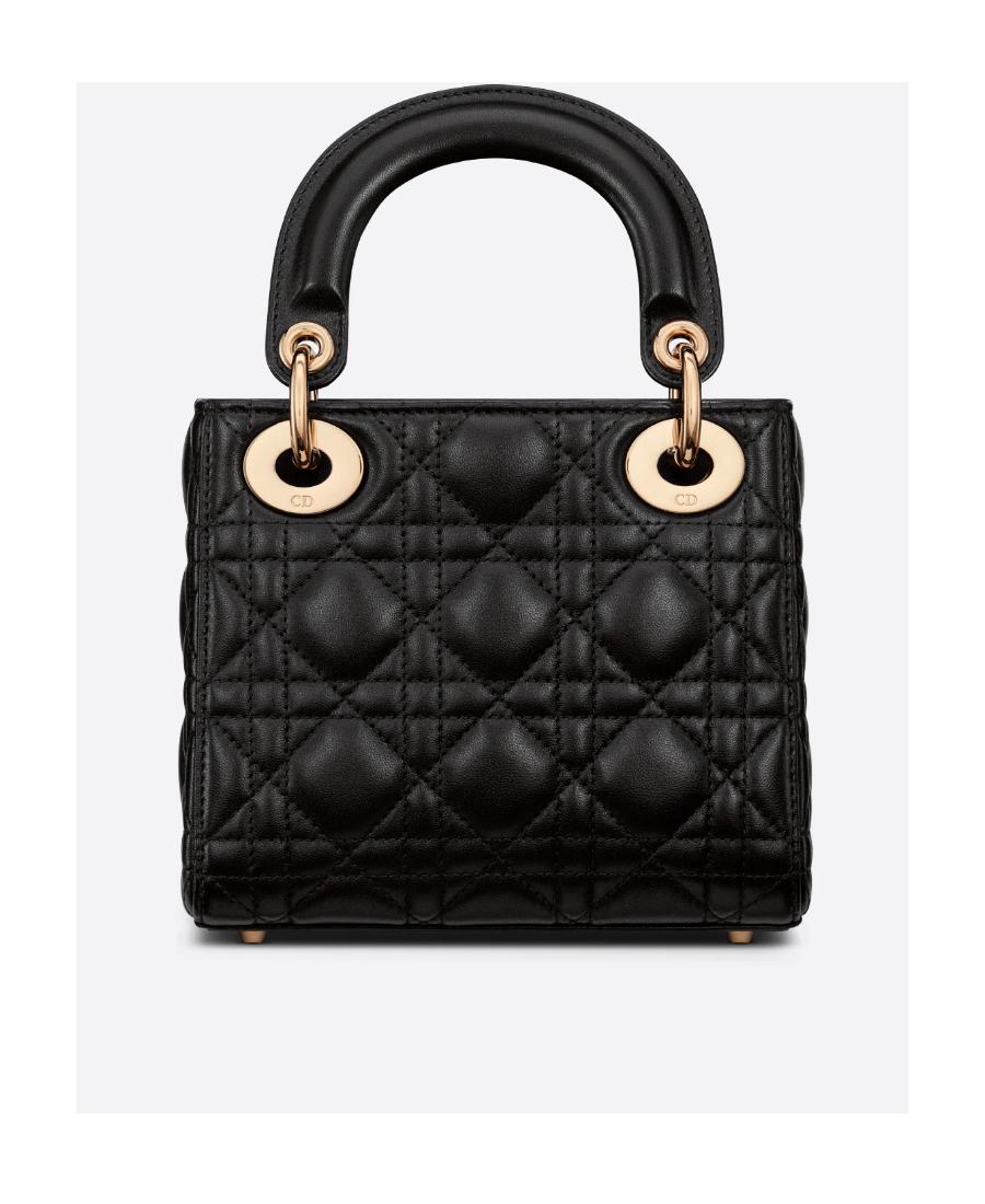 Mini Lady Dior Bag — Black
