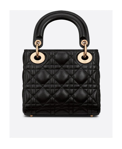Mini Lady Dior Bag — Black