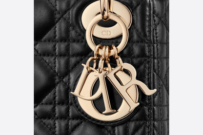Mini Lady Dior Bag — Black