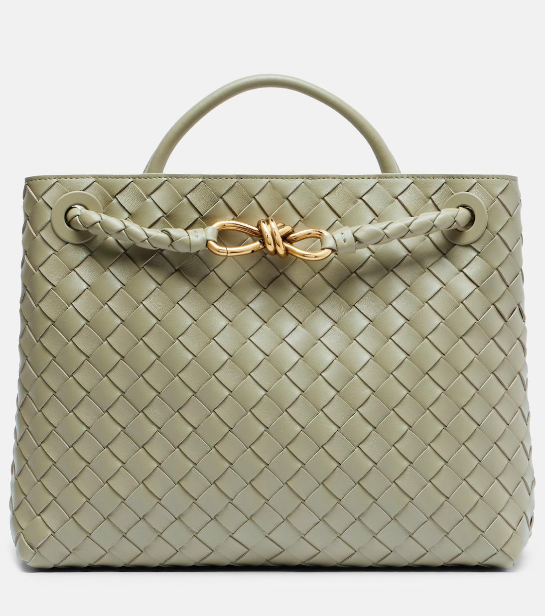 Andiamo Medium Leather Tote Bag