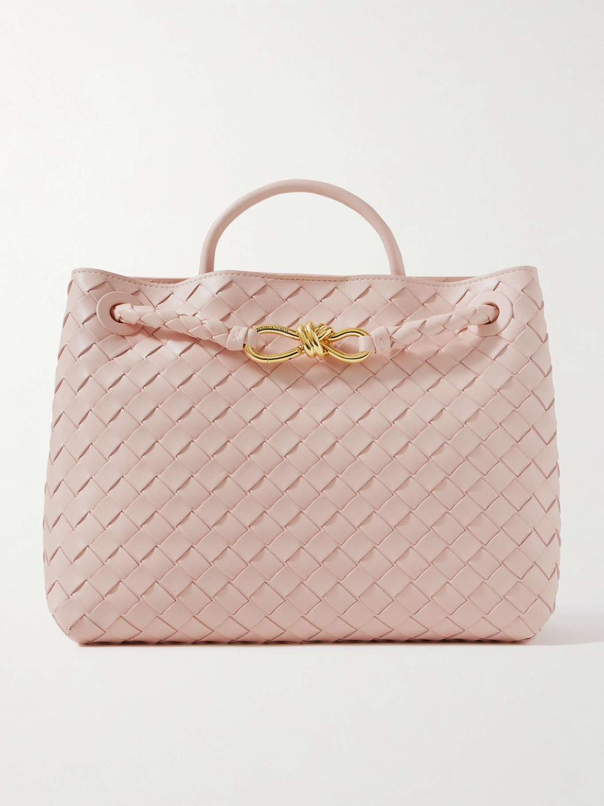 Small Leather Andiamo Chain Shoulder Bag