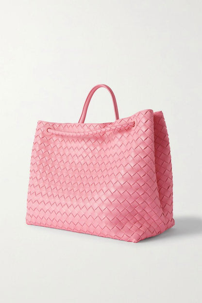 Andiamo Embellished Intrecciato Leather Tote Bag