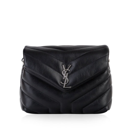 Saint Laurent Envelope Flap Pouch – Black
