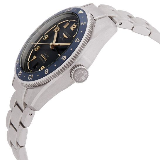 Longines Spirit Zulu Time Automatic Chronometer — Men’s GMT Watch