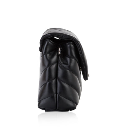 Saint Laurent Envelope Flap Pouch – Black