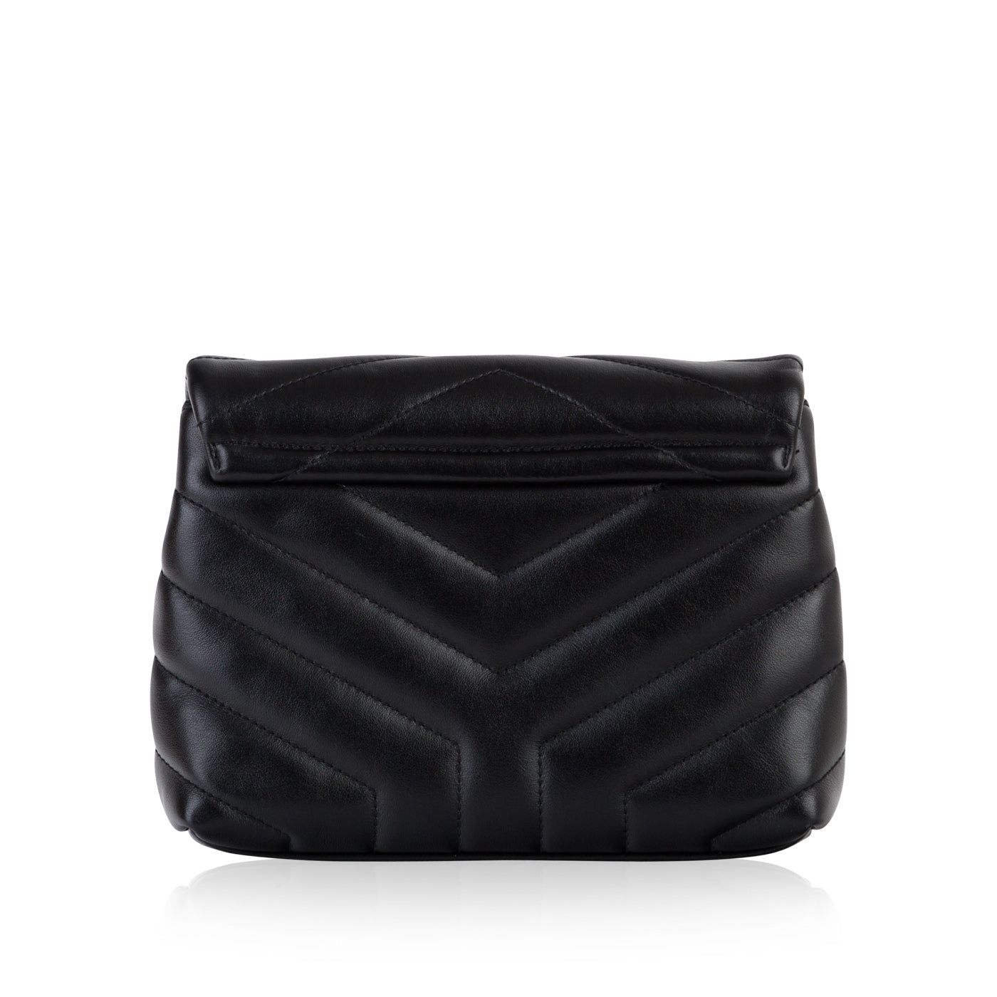 Saint Laurent Envelope Flap Pouch – Black