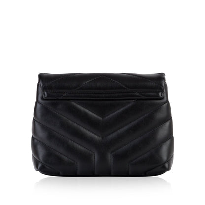 Saint Laurent Envelope Flap Pouch – Black