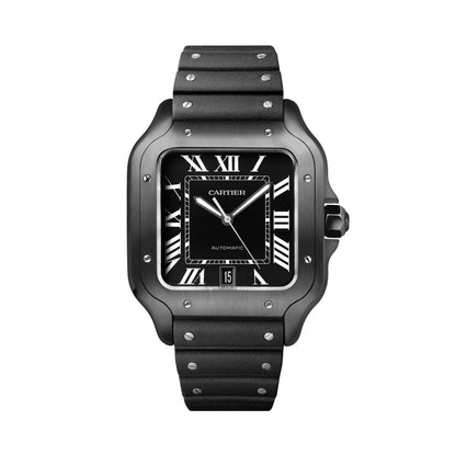 The Cartier Santos Black