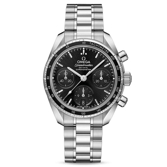 Omega Speedmaster 38 Co‑Axial Chronometer Chronograph — 38 mm