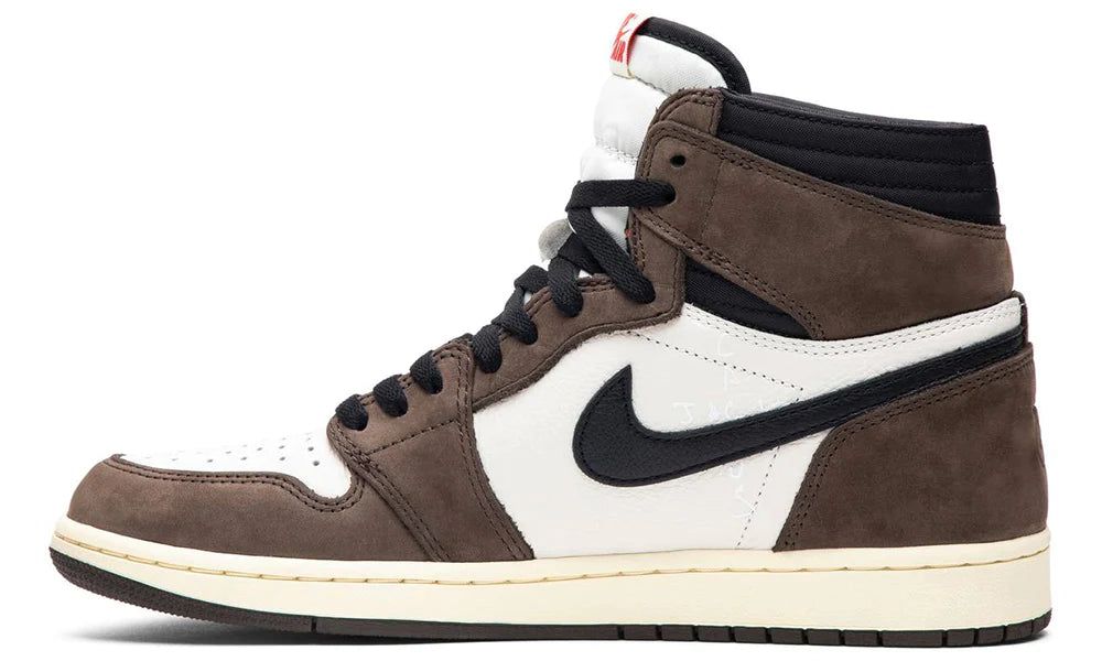 Travis Scott x Air Jordan 1 Retro High OG “Mocha” — Black/Mocha/Sail