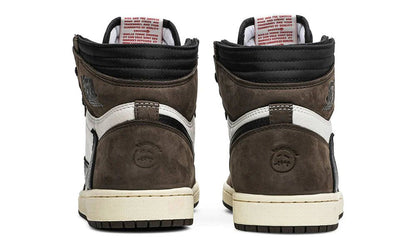 Travis Scott x Air Jordan 1 Retro High OG “Mocha” — Black/Mocha/Sail