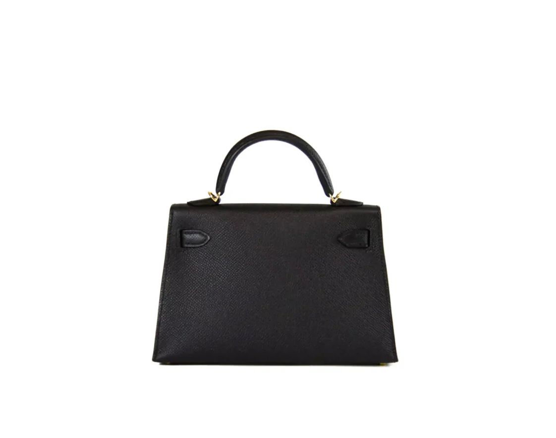 Hermes Mini Kelly Epsom Black 20cm