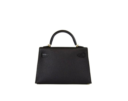 Hermes Mini Kelly Epsom Black 20cm