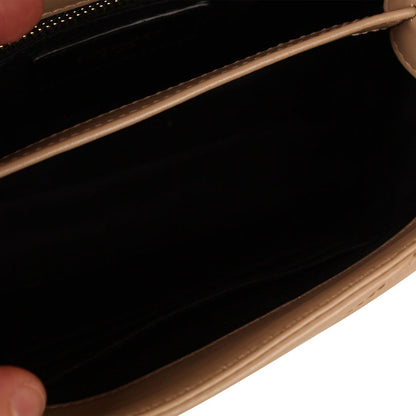 Saint Laurent Lou Toy Bag — Nude Matelassé Leather with Antique Gold Hardware