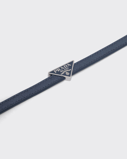 Prada Saffiano Leather Bracelet