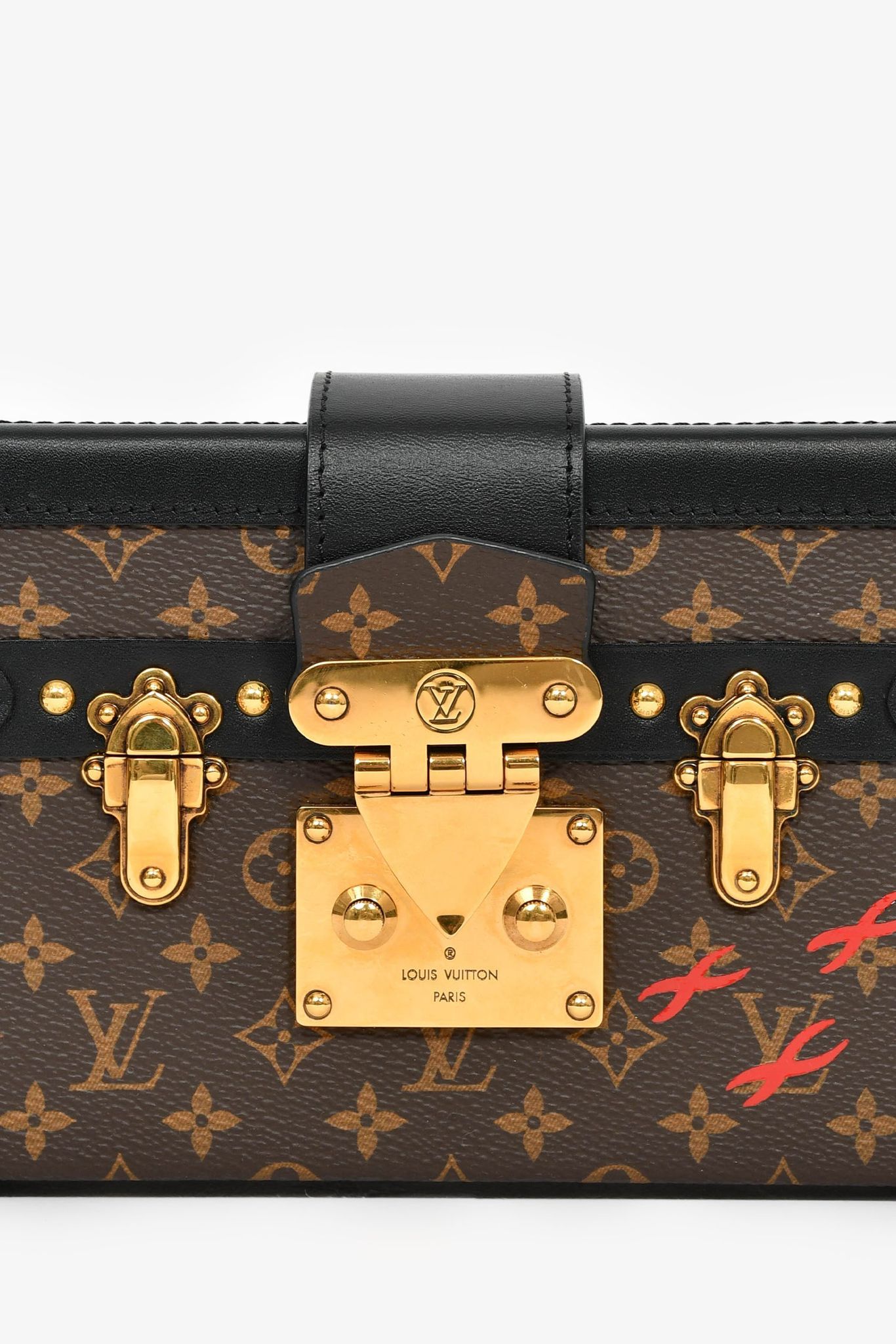 Louis Vuitton Monogram Petite Malle Crossbody Bag